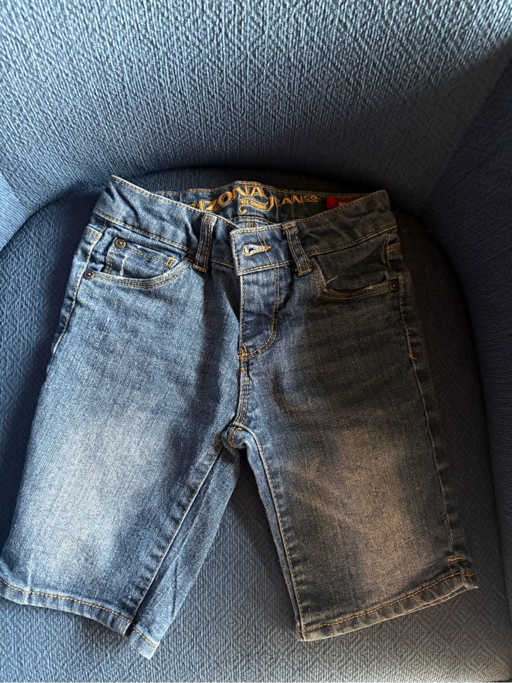 Girls Denim Jeans Shorts size 10 slim